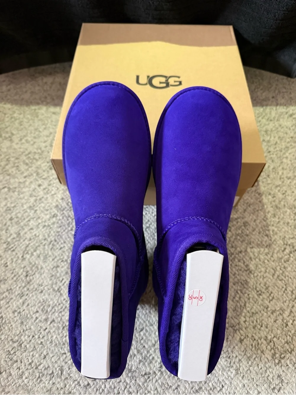 UGG Classic Mini II Boots in Cobalt Blue
